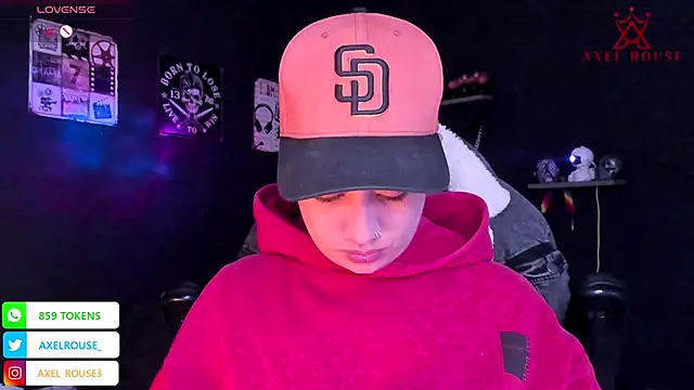 AxelRouse3 online show from November 20, 2025, 3:45 pm