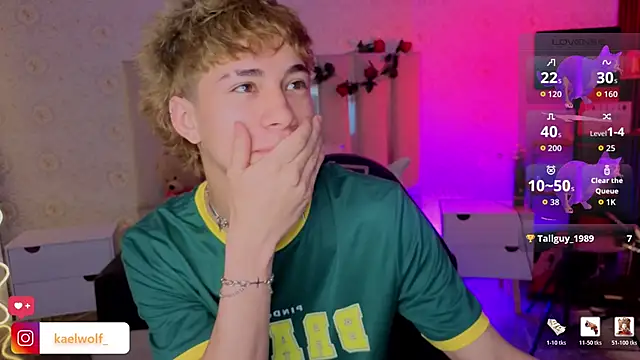 kaelwolf tay online show from April 14, 2026, 7:30 pm