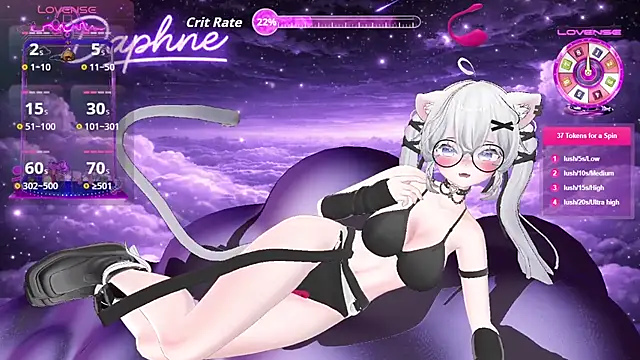 Muse Daphne online show from March 6, 2026, 8:04 pm