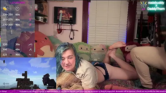 rosiebuddy online show from February 2, 2026, 1:15 am