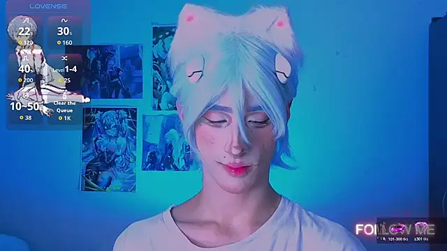 Snapshot of Kitsuneplay_ chatting on July 31, 2026, 12:21 am Kitsuneplay online show from July 31, 2026, 12:21 am