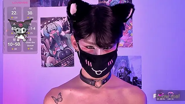 Kitsuneplay  online show from March 7, 2026, 5:07 pm