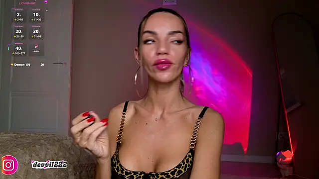 Devvil2222 online show from March 27, 2026, 8:32 pm