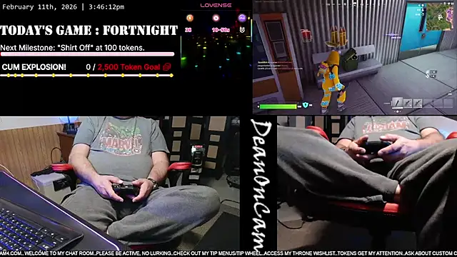 Snapshot of DeanonCam chatting on February 11, 2026, 9:47 pm DeanonCam online show from February 11, 2026, 9:47 pm