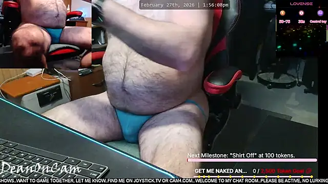 Snapshot of DeanonCam chatting on February 27, 2026, 7:57 pm DeanonCam online show from February 27, 2026, 7:57 pm