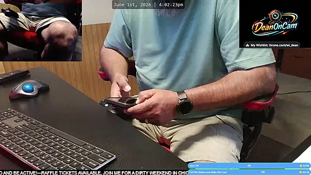 Snapshot of DeanonCam chatting on June 1, 2026, 9:03 pm DeanonCam online show from June 1, 2026, 9:03 pm