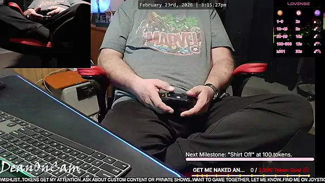 Snapshot of DeanonCam chatting on February 23, 2026, 9:15 pm DeanonCam online show from February 23, 2026, 9:15 pm