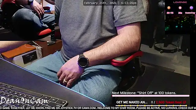 Snapshot of DeanonCam chatting on February 26, 2026, 12:54 am DeanonCam online show from February 26, 2026, 12:54 am