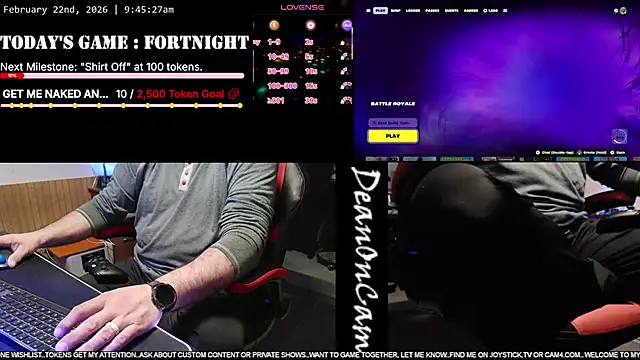 Snapshot of DeanonCam chatting on February 22, 2026, 3:46 pm DeanonCam online show from February 22, 2026, 3:46 pm