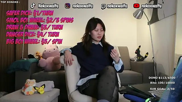 nekoxwaifu online show from March 17, 2026, 8:56 pm