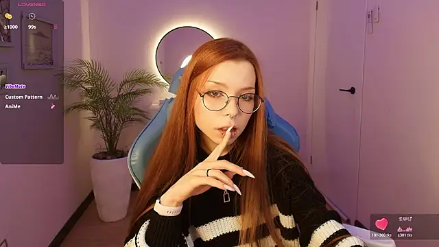 PinkAn8el online show from February 2, 2026, 2:43 am