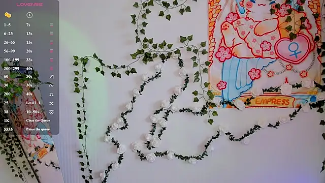 Diva Amy online show from April 29, 2026, 7:34 am