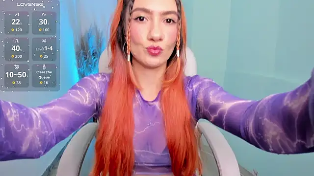 VioletSky1 online show from February 20, 2026, 6:10 am