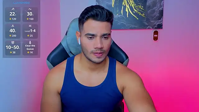 AndresRodriguez1 online show from May 26, 2026, 1:09 pm