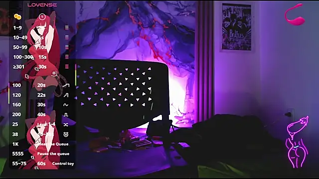 Aranza Dollts online show from April 15, 2026, 7:58 pm