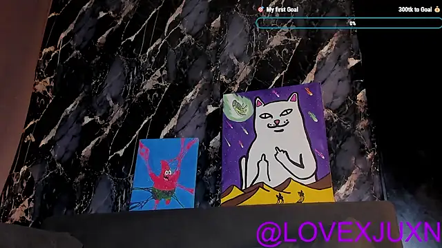 LovexJuxn8 online show from March 10, 2026, 8:57 pm