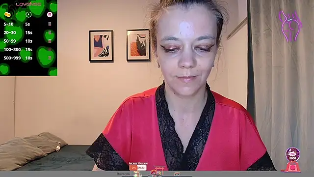 Yana-XX online show from July 12, 2026, 7:15 pm