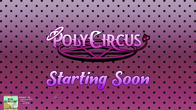 PolyCircus online show from June 18, 2026, 5:50 am