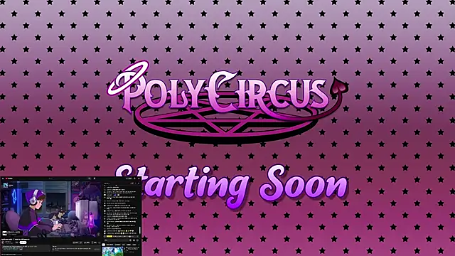 PolyCircus online show from June 28, 2026, 4:52 am