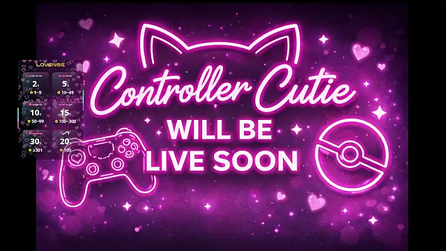 Snapshot of Controllercutie chatting on June 16, 2026, 2:39 pm Controllercutie online show from June 16, 2026, 2:39 pm