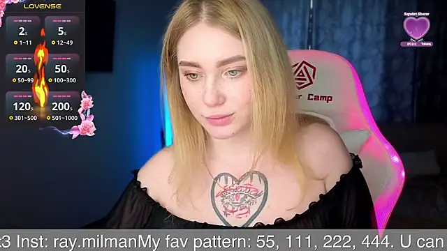 AliceMilr online show from May 30, 2026, 8:31 am