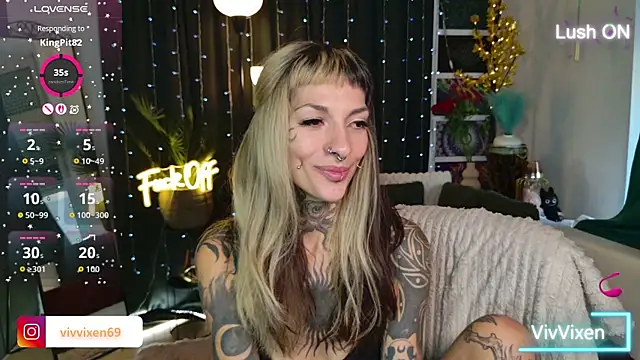 VivVixen online show from August 4, 2026, 5:17 pm