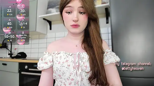 bettyheaven online show from July 13, 2026, 11:59 pm