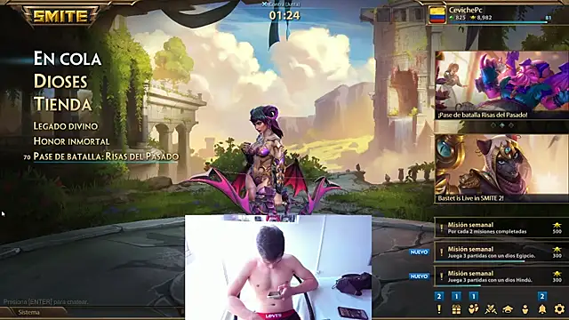 Snapshot of Patrick_Games chatting on July 11, 2026, 12:05 pm Patrick Games online show from July 11, 2026, 12:05 pm