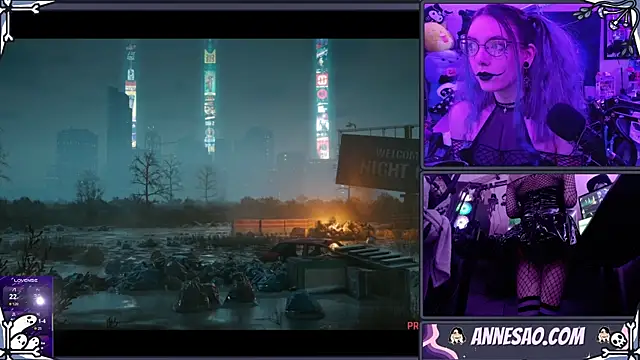 AnneSao online show from October 10, 2025, 11:16 pm