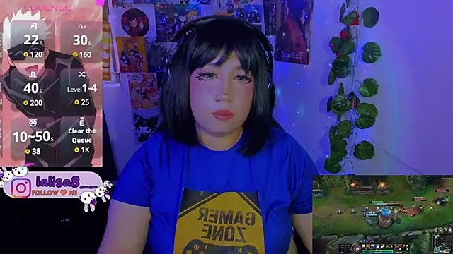 Snapshot of lalisa8 chatting on December 21, 2024, 11:44 am lalisa8 online show from December 21, 2024, 11:44 am