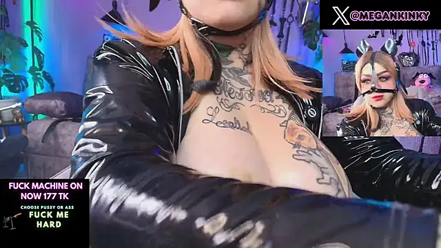 fetishkinkymeganx online show from July 10, 2026, 4:40 pm