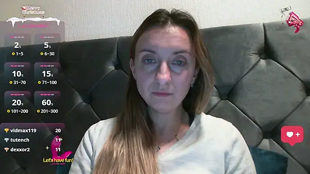 SusanCurt online show from March 16, 2025, 8:54 pm