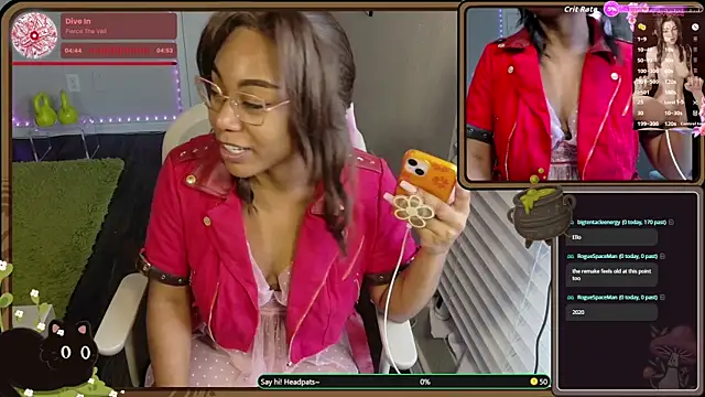Snapshot of Cheybaaee chatting on May 3, 2026, 5:49 pm Cheybaaee online show from May 3, 2026, 5:49 pm