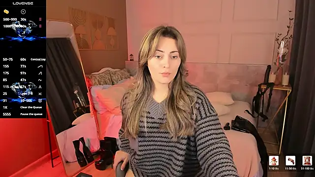 KylieMellow online show from February 1, 2026, 5:38 am