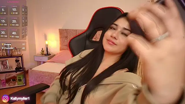 Snapshot of KallyMyller1 chatting on January 27, 2025, 10:49 pm KallyMyller1 online show from January 27, 2025, 10:49 pm