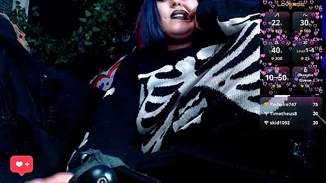 Snapshot of Psychobitch7 chatting on February 11, 2026, 10:09 pm Psychobitch7 online show from February 11, 2026, 10:09 pm