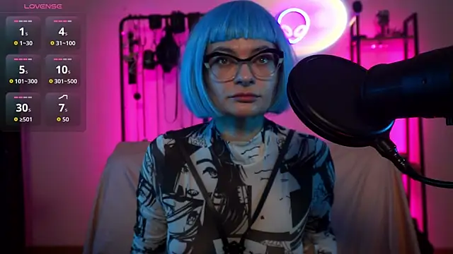 CyberXGoddess online show from December 1, 2025, 2:01 am