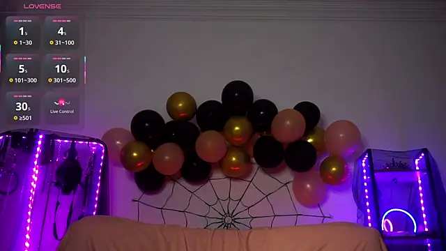 CyberXGoddess online show from October 27, 2025, 1:39 am