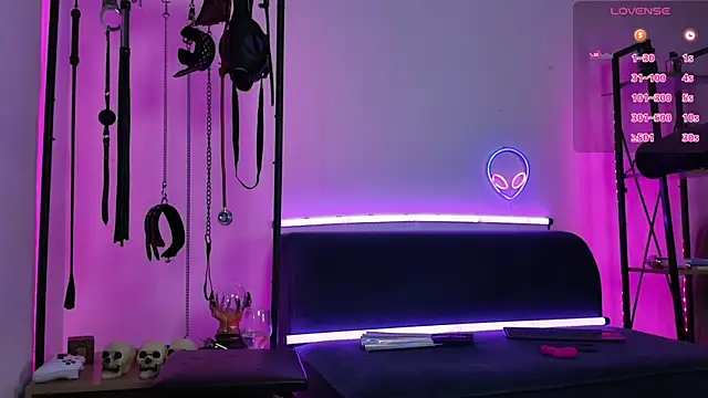 CyberXGoddess online show from April 18, 2026, 12:13 am