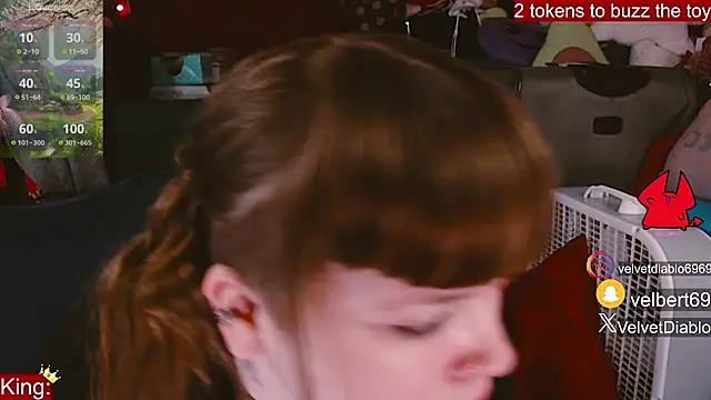 VelvetDiablo online show from March 26, 2026, 12:31 am