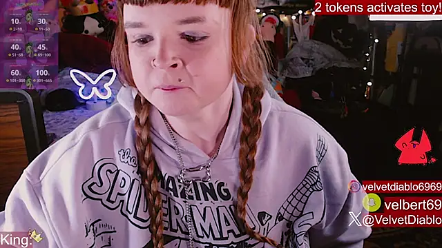 VelvetDiablo online show from May 13, 2026, 12:06 am