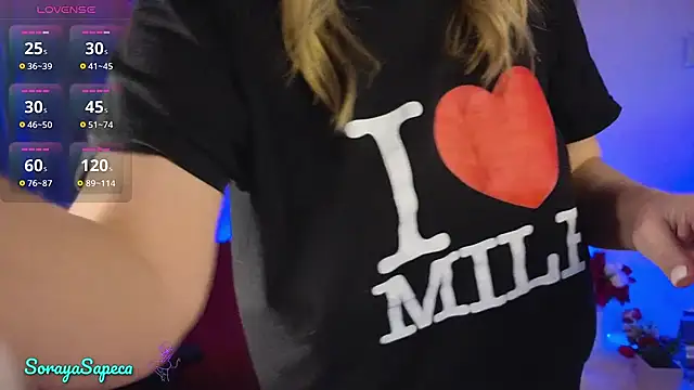 SorayaSapeca online show from February 25, 2025, 1:43 pm