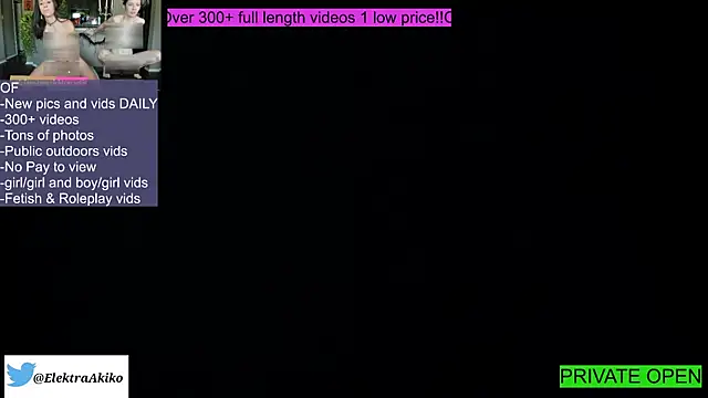ElektraExotic online show from June 10, 2026, 7:09 am