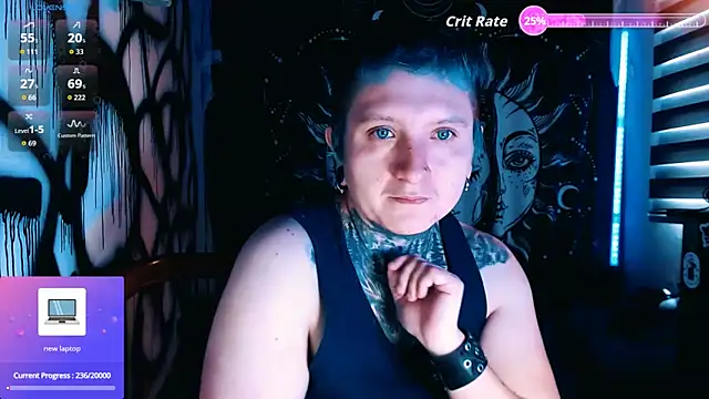 Marieblueeyes online show from April 14, 2026, 9:31 pm