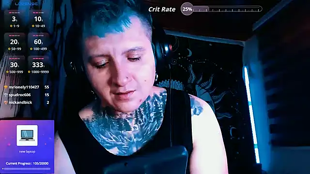 Marieblueeyes online show from April 9, 2026, 6:19 am