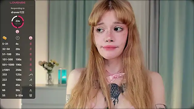 boobsybootie online show from March 13, 2026, 9:09 pm