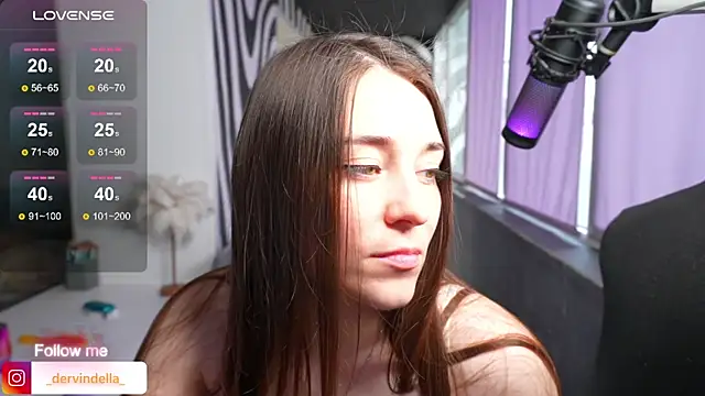 Snapshot of _dervindella_ chatting on October 7, 2025, 6:58 am dervindella online show from October 7, 2025, 6:58 am