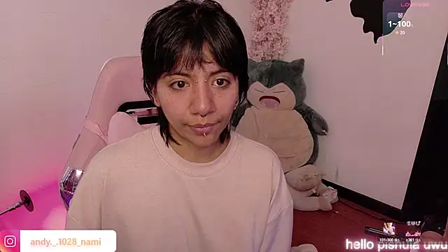 Snapshot of Nami_usagi chatting on July 9, 2026, 7:13 pm Nami usagi online show from July 9, 2026, 7:13 pm