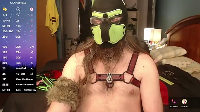 kinkywolf429 online show from April 13, 2026, 9:52 pm