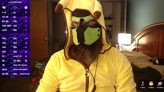 kinkywolf429 online show from October 31, 2025, 6:04 pm